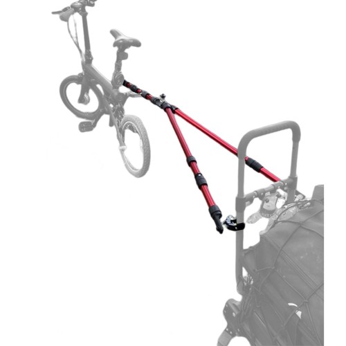 Bike trailer hitch connector - bike,